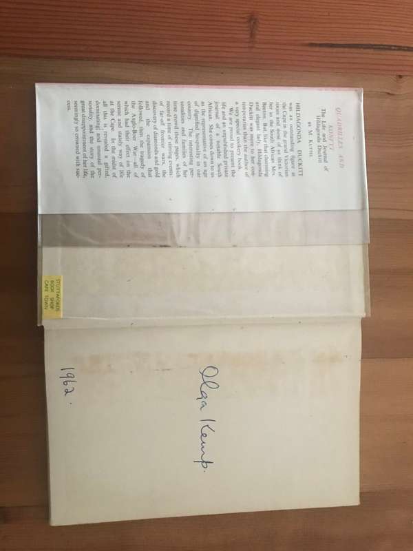 Quadrilles & Konfyt - The Life & Journal of Hildagonda Duckitt