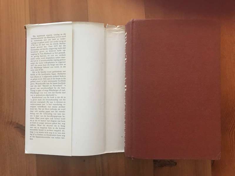 Piket Teen 'n Berg : Die Geskiedenis van Piketberg 1660-1970 (W A Burger)