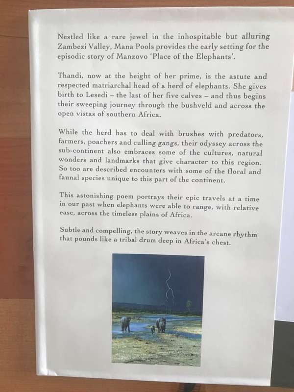 *SIGNED* Manzovo: Place of the Elephants (Gary Albyn, Craig Bone)
