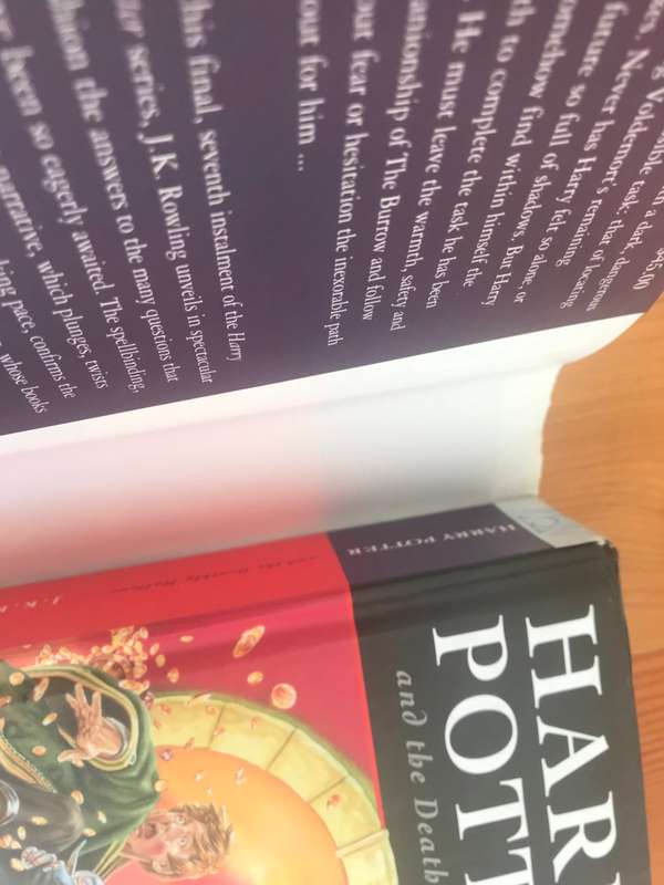 Harry Potter and the Deathly Hallows 1st Canadian Edition