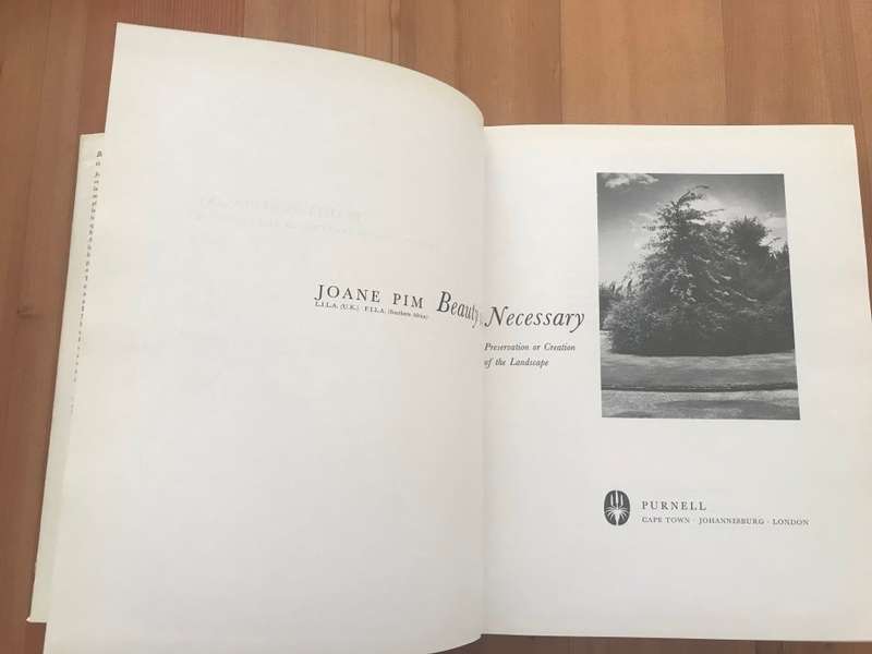 Beauty is necessary: Preservation or creation of the landscape