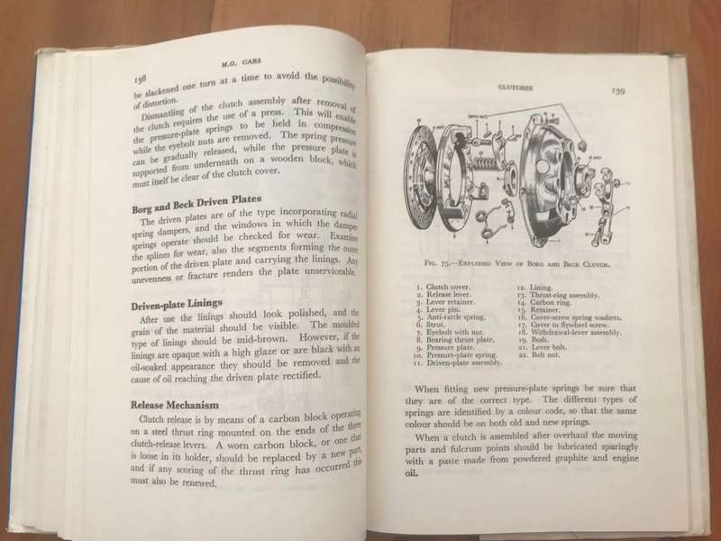 M. G. Cars, a practical guide to maintenance covering models from 1934