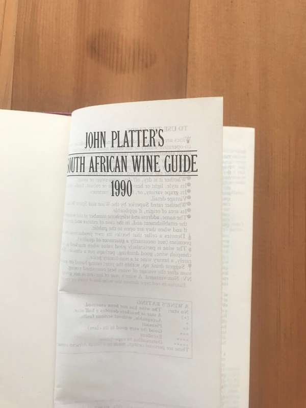 John Platter`s South African Wine Guide 1990