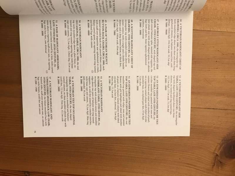 Stephen Welz & Co: 1 & 2 April 2003 Catalogue