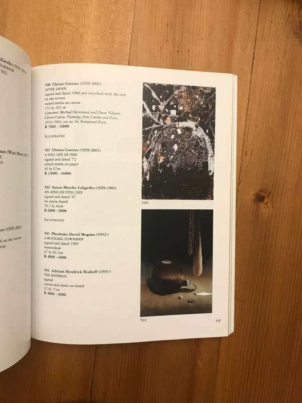 Stephen Welz & Co: 1 & 2 April 2003 Catalogue
