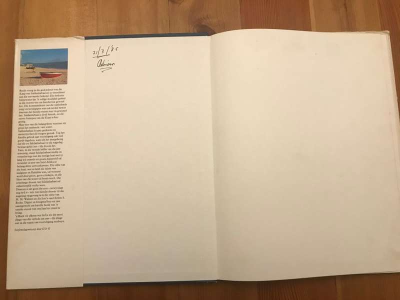 *SIGNED* Droom van die Weskus : 'n Fotoverhaal van Saldanhabaai