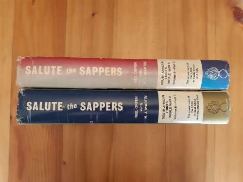Salute To The Sappers. South African Forces, World War II, Volume 8 - Parts 1 & 2 (2 vols)