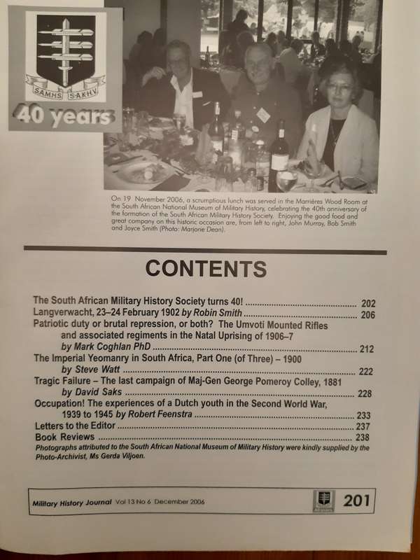 Military History Journal Vol 13 No 6