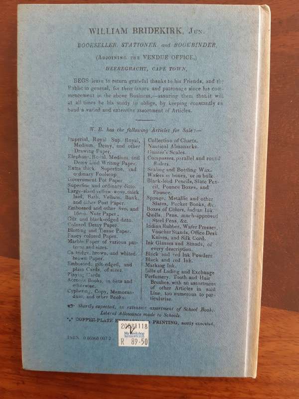 South African Journal; No. I. Jan- Feb, 1824