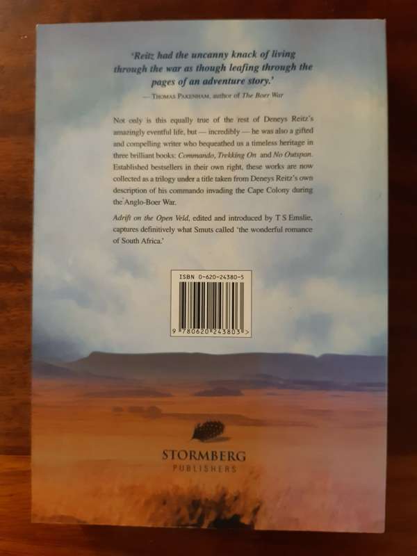 Adrift on the Open Veld: The Anglo-Boer War and its Aftermath 1899-1943 (Deneys Reitz)