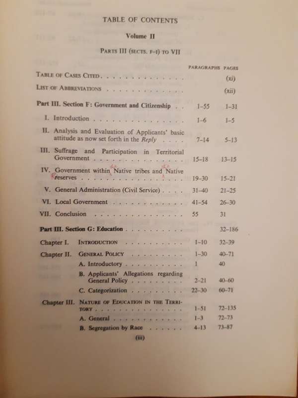International Court of Justice. South West Africa Cases (Ethiopia and Liberia v. The Republic of Sou