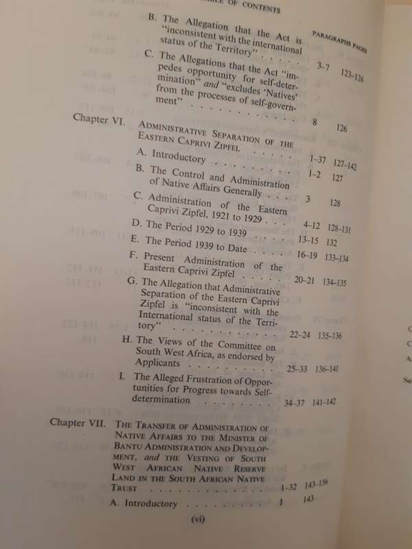 International Court of Justice. South West Africa Cases (Ethiopia and Liberia v. The Republic of Sou