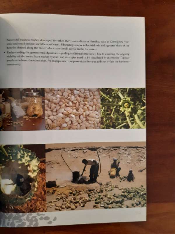 Indigenous PLANT PRODUCTS in Namibia - the commercialisation of indigenous natural plant products in
