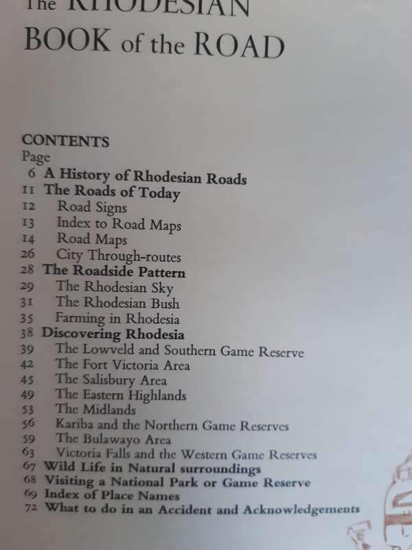 The Rhodesian Book of the Road