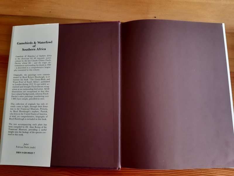 *HALF PRICE SALE!* Gamebirds and waterfowl of southern Africa: A collection of 68 water-colours