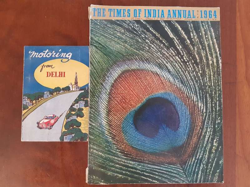 The Times of India Annual 1964 & Motoring from Delhi 1961