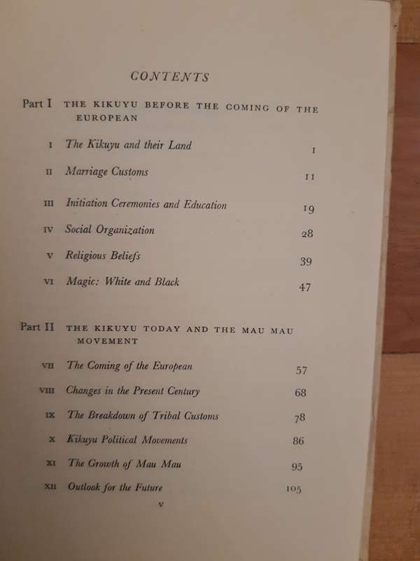 Mau Mau And The Kikuyu - L. S. B. Leakey