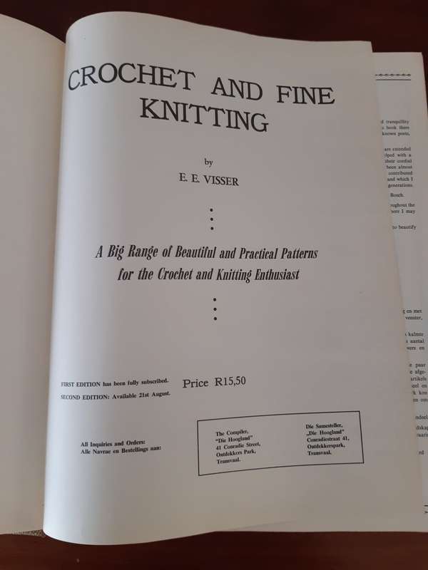 Crochet and Fine Knitting - E. E. Visser
