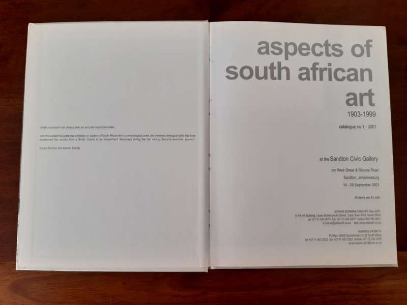 aspects of south african art 1903-1999