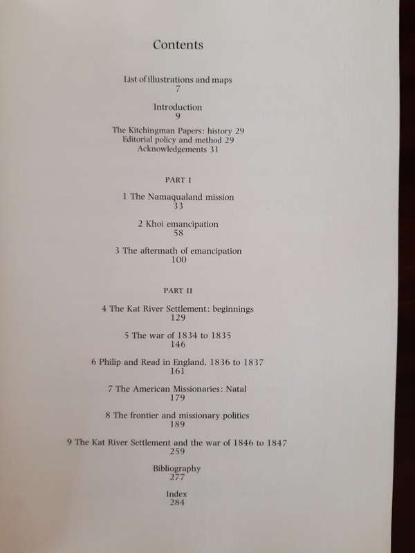 The Kitchingman Papers: Missionary Letters and Journals, 1817 to 1848 (Brenthurst Collection)