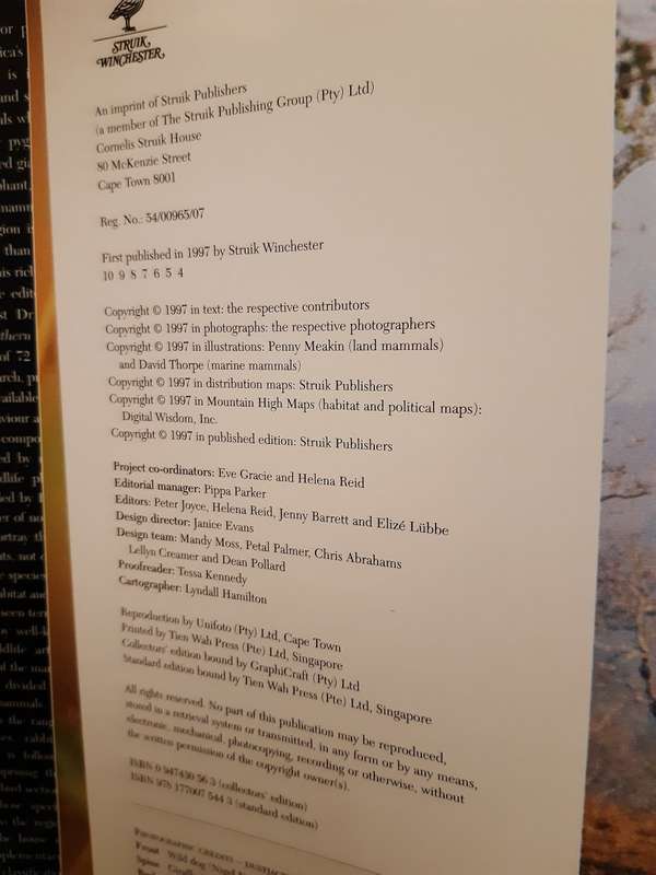 The Complete Book of Southern African Mammals