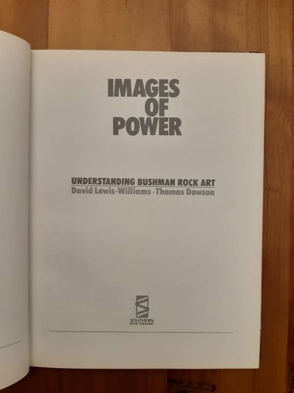 *HALF PRICE SALE!*  Images of Power: Understanding Bushman Rock Art