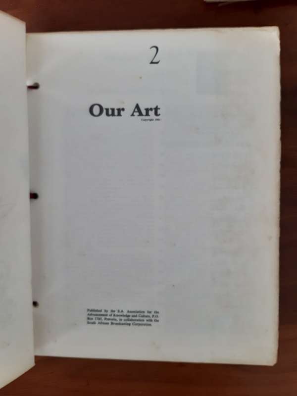 *HALF PRICE SALE!* Our Art 2 Published by The Journal Lantern and S. A. Broadcasting Corporation