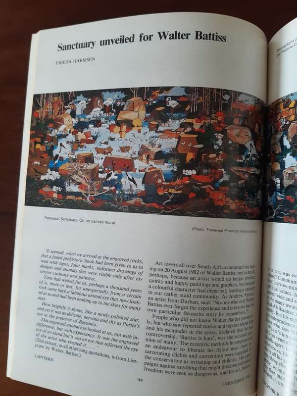 *HALF PRICE SALE!*Lantern Tydskrif vir Kennis en Kultuur / Journal of Knowledge and Culture Dec 1982