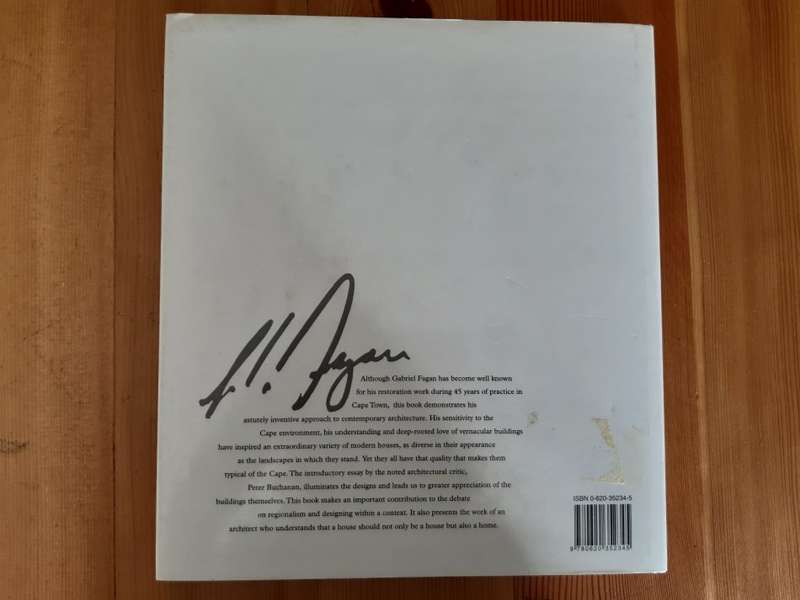 *SIGNED* Twenty Cape Houses - Gabriel Fagan