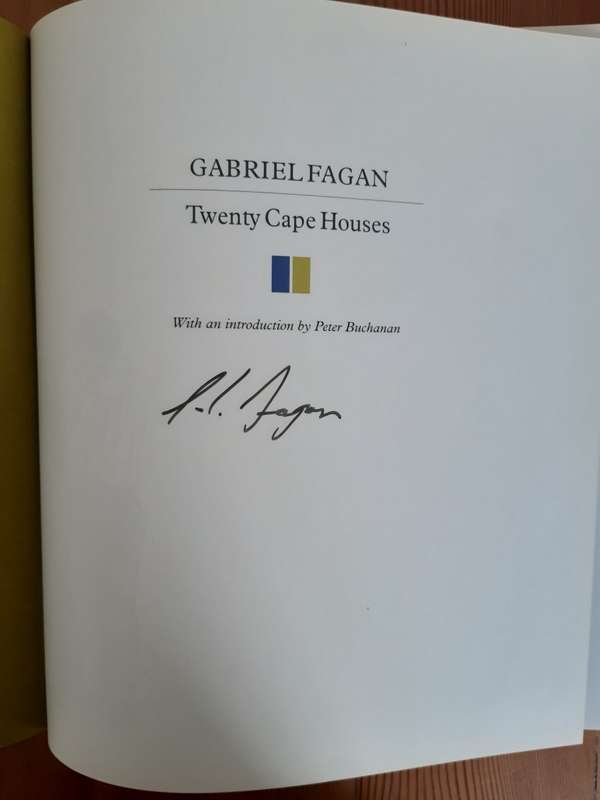 *SIGNED* Twenty Cape Houses - Gabriel Fagan