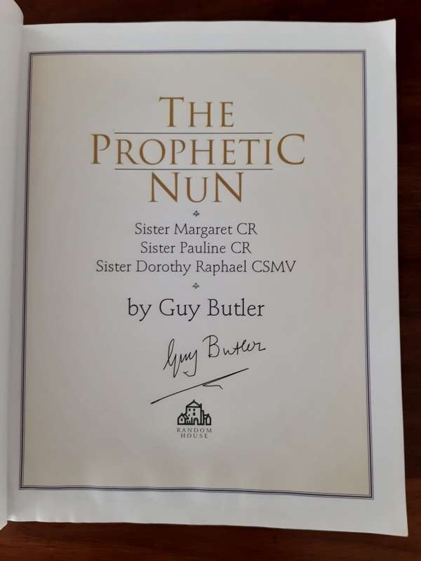 *HALF PRICE SALE!* *SIGNED* The Prophetic Nun