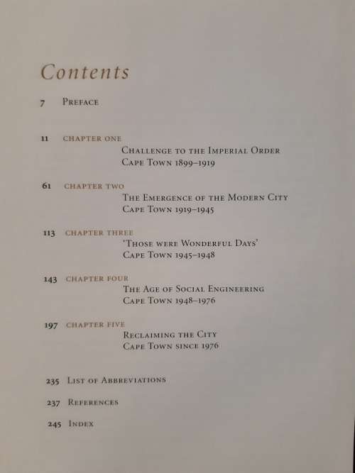 Cape Town in the twentieth century: An illustrated social history
