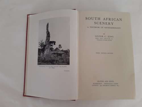 *HALF PRICE SALE!* South African Scenery: A Textbook of Geomorphology