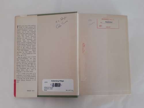 R50 SALE! Spoor of Blood - Alan Cattrick