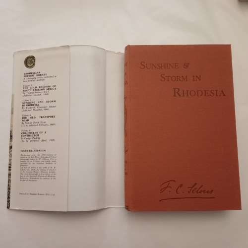 Sunshine and Storm in Rhodesia - F.C. Selous