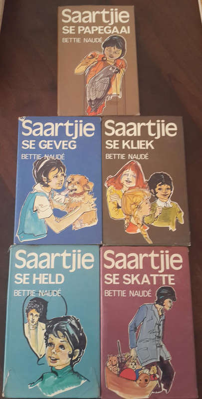 5 x Saartjie boeke (Bettie Naude)
