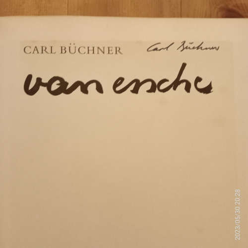*SIGNED* Van Essche  Carl Buchner
