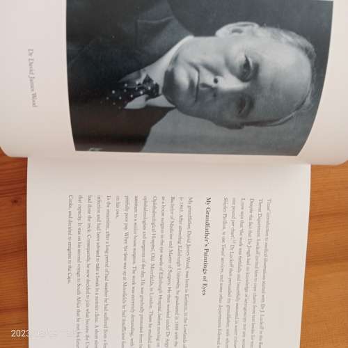 Tinus De Jongh As A Medical Artist (Signed by the author Janet Hodgson)
