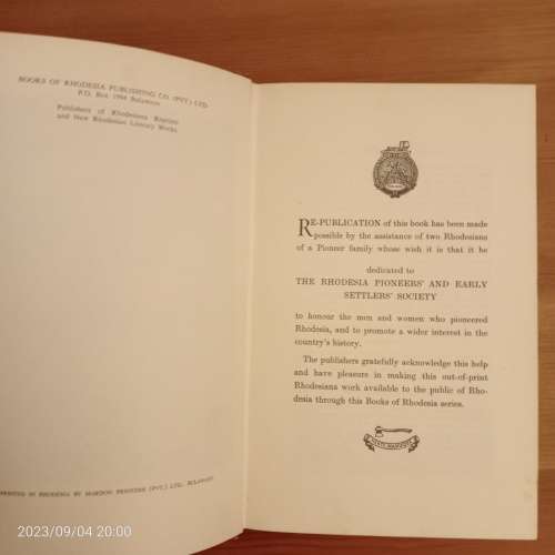 Ex Africa (Rhodesia Reprint Library, Vol. 27)  Hans Sauer