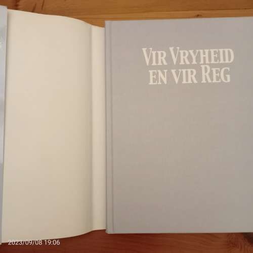 Vir Vryheid En Vir Reg: Anglo Boereoorlog Gedenkboek - Marthinus van Bart, Leopold Scholtz [ed.]