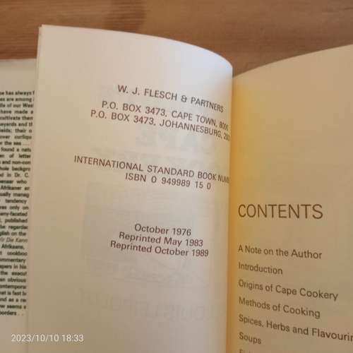Leipoldt`s Cape Cookery