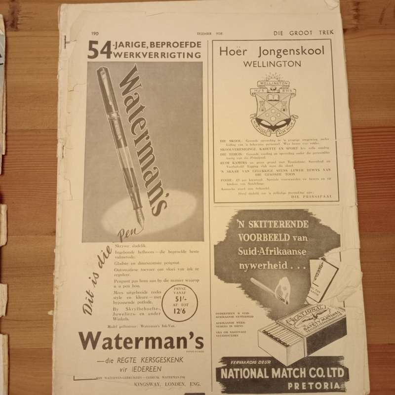 Die Groot Trek: Gedenkuitgawe van die Huisgenoot. Desember 1938