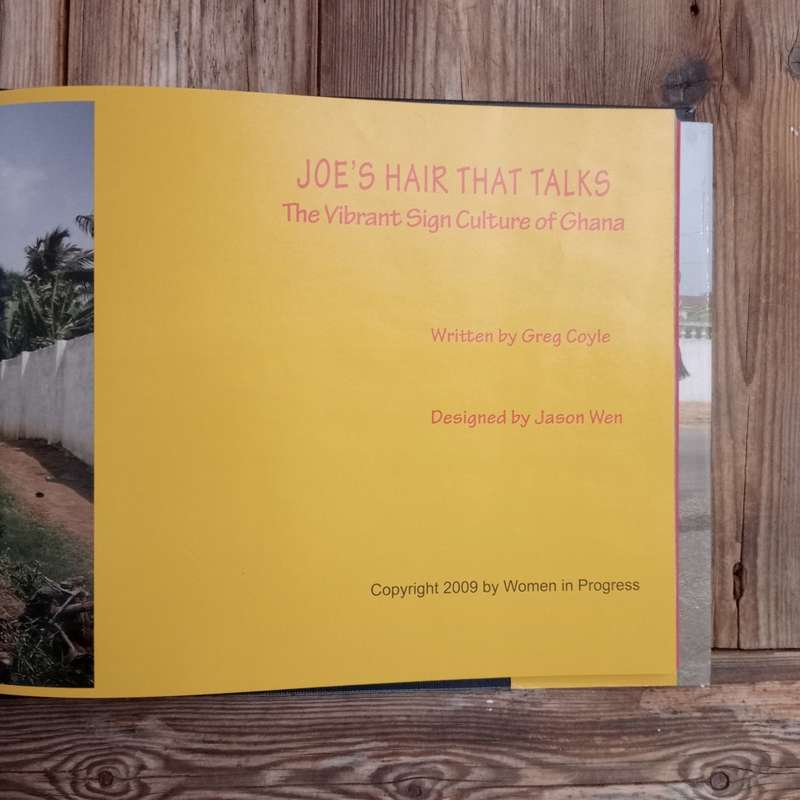 Joe`s Hair That Talk`s: The Vibrant Sign Culture of Ghana