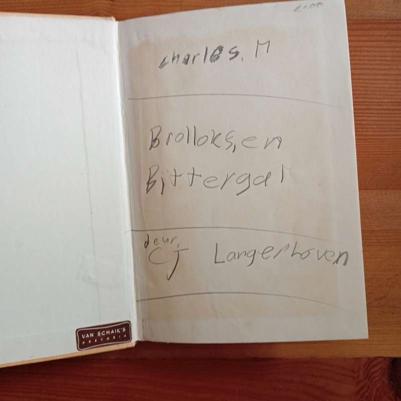 Brolloks en Bittergal Wonderstories vir die kindertjies - C.J. Langenhoven
