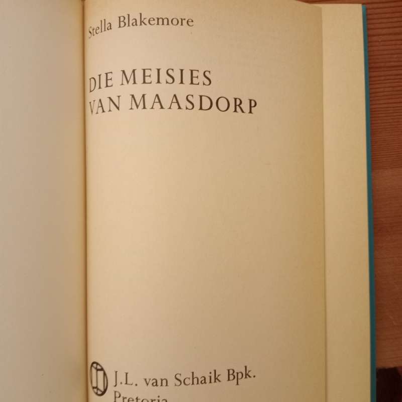 Die Meisies van Maasdorp - Stella Blakemore