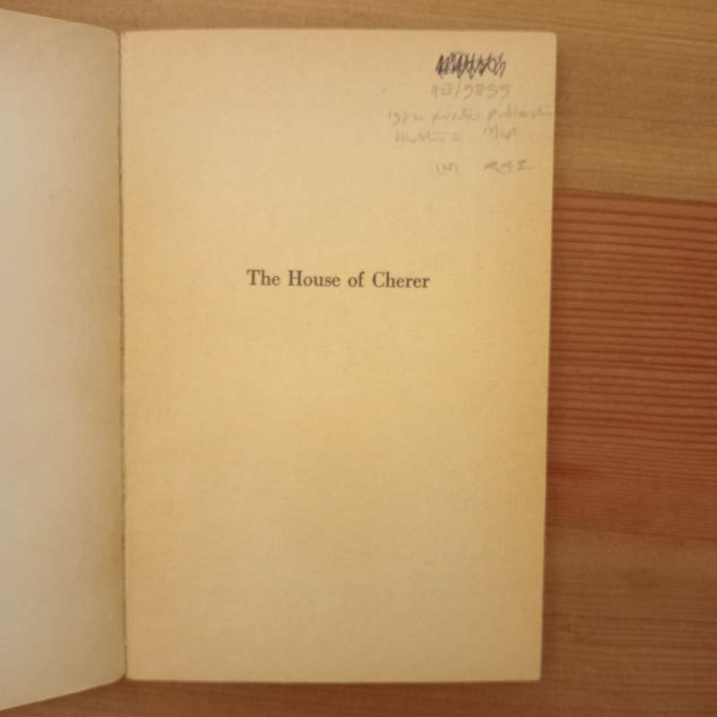 The House of Cherer - R Cherer Smith