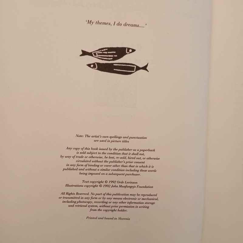The African Dream: Visions of Love and Sorrow: The Art of John Muafangejo - Orde Levinson