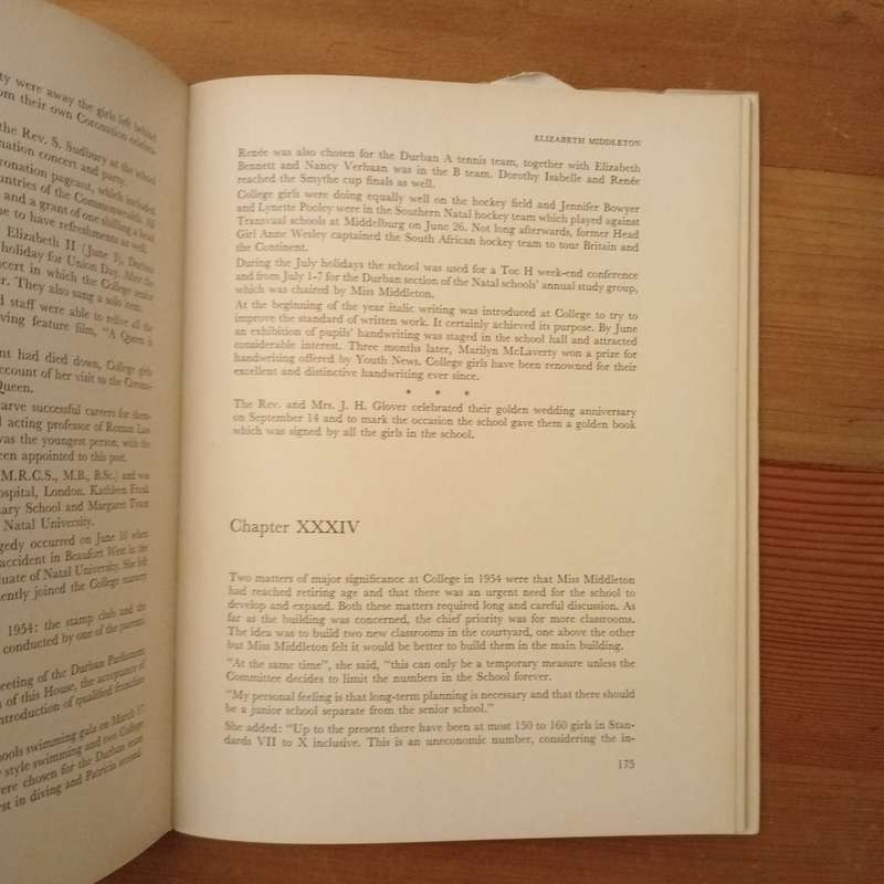 CLEARANCE!  The Happy Ship: A History of Durban Girls` College 1877-1977 - Joyce Wrinch-Schulz