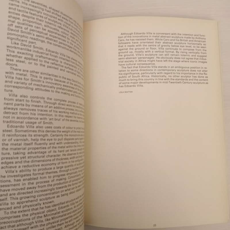 Edoardo Villa: Sculpture - Dr A.J. Werth