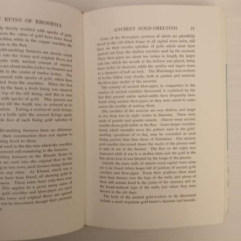 The Ancient Ruins of Rhodesia (Vol. 23) (Monomotapae Imperium)